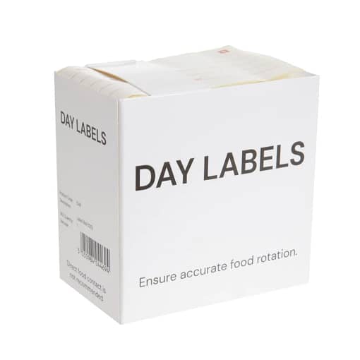 PR BUSTER - Hygiplas Removable Food Prep Label 2x2.5'' (Roll 500) - Image 7