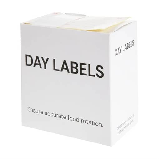 PR BUSTER - Hygiplas Removable Food Prep Label 2x2.5'' (Roll 500) - Image 6