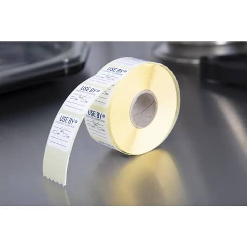 Hygiplas Removable Use by Food Prep Label 1'' (Roll 1000) - Image 7