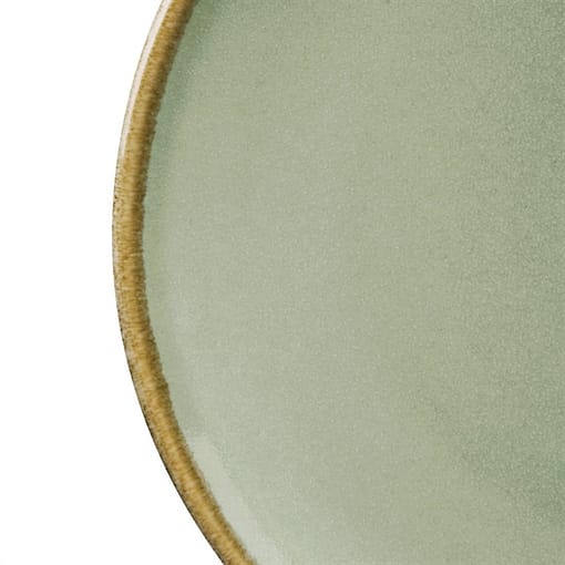 Olympia Kiln Moss Round Coupe Plate - 7" (Box 6) - Image 2