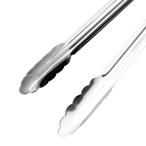 Hygiplas Colour Coded Serving Tong White - 300mm - Image 4
