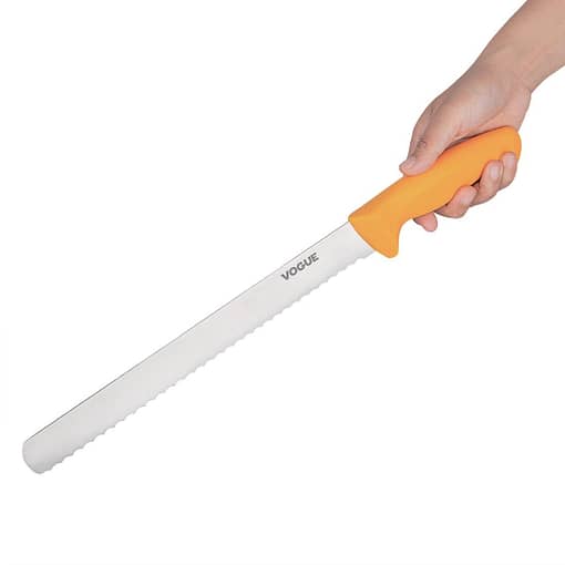 Vogue Soft Grip Pro Serrated Slicer - 280mm 11" - Image 4