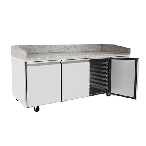 Atosa EPF3485 Three-Door Pizza Table Fridge - 2010mm