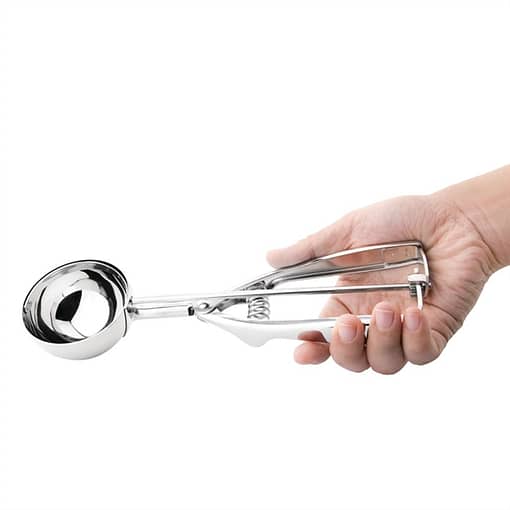 Vogue Stainless Steel Gelato Portioner Scoops - 4 size - Image 4