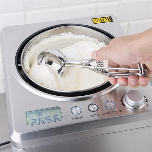 Vogue Stainless Steel Gelato Portioner Scoops - 4 size - Image 2