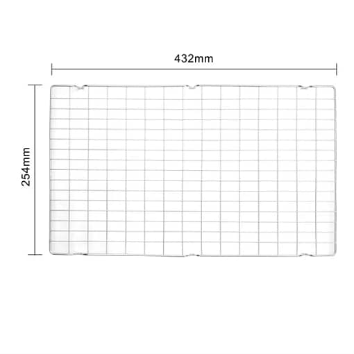 Vogue Small Cake Cooling Tray - 430x254mm 17x10" - Image 2
