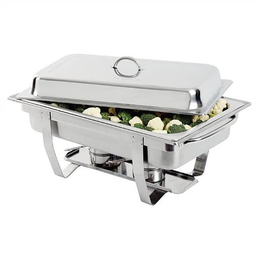 Olympia S299 Milan Chafing Dish Set (4 Pack) – Buffet Warmer - Image 2