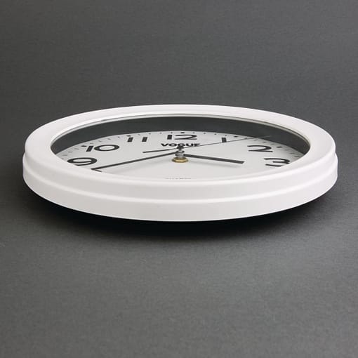 Vogue Kitchen Wall Clock - 250mm 10" - Image 4