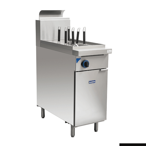Gasmax V Pan Natural Gas 6 Baskets Pasta and Noodle Cooker PC150-6 - Image 2