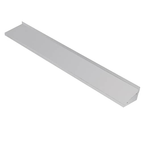 Vogue Wall Shelf with Brackets St/St - 1200x300mm - Image 4