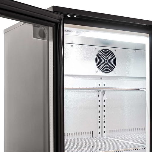 AG 1 Hinged Door Bar Fridge Black | 1BBR-H - Image 12