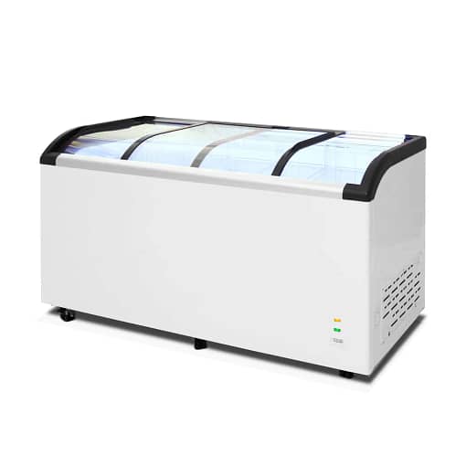AG SD520Q Chest Freezer Glass Top Sliding Door 445L - Image 10