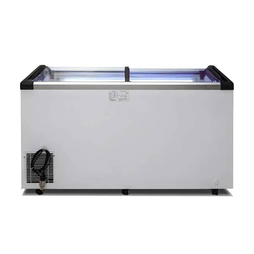 AG SD520Q Chest Freezer Glass Top Sliding Door 445L - Image 8