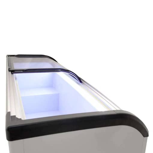 AG SD520Q Chest Freezer Glass Top Sliding Door 445L - Image 6