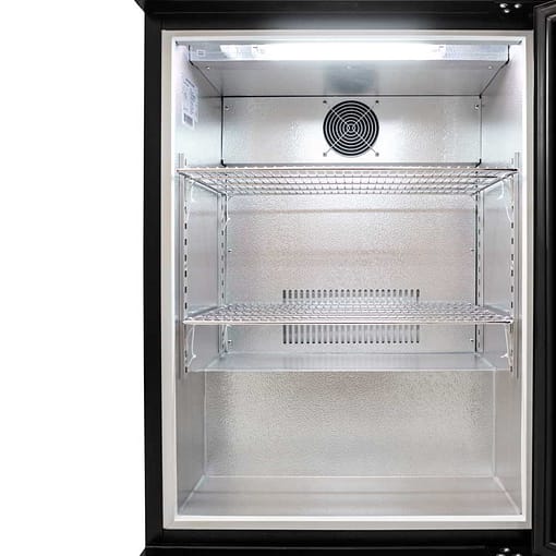 AG 1 Hinged Door Bar Fridge Black | 1BBR-H - Image 4
