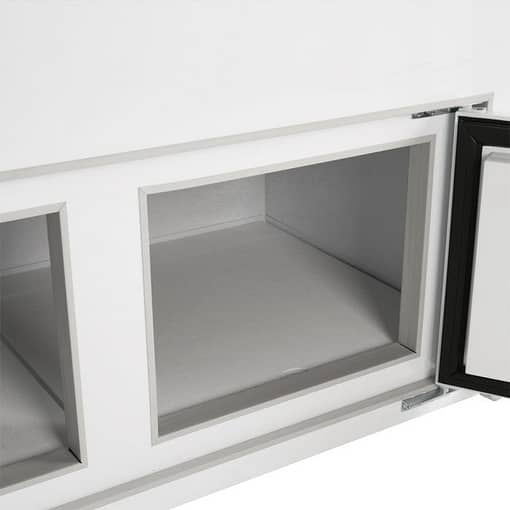 Turbo Air TIDC-47W Ice Cream Display Fridge Dipping Cabinet - Image 4
