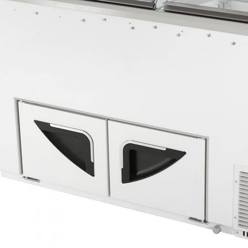 Turbo Air TIDC-47W Ice Cream Display Fridge Dipping Cabinet - Image 2