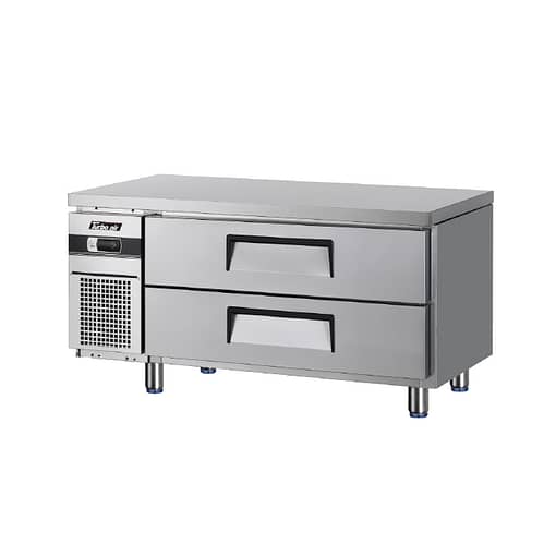 Turbo Air TCB12-2-N Chef Base Fridge - 2 Drawer GN Compatible