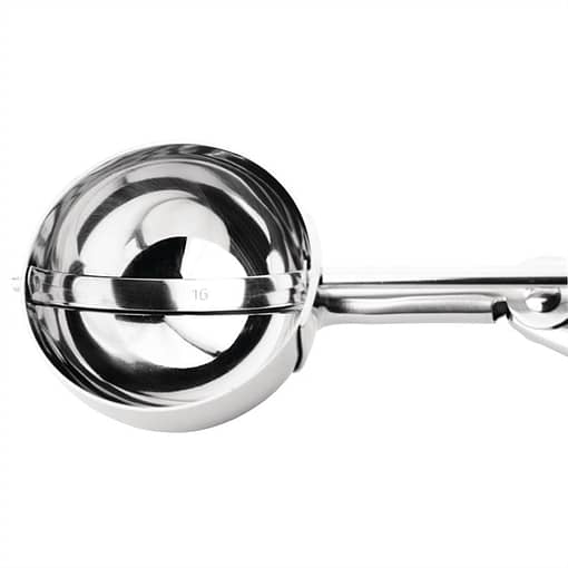Vogue Ice-Cream Scoop St/St - No 3/4 125ml 4 1/5fl oz - Image 3