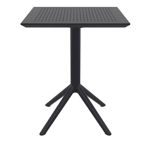 Furnlink Siesta Exclusive Sky Folding Table 60 Square - Anthracite - Image 2