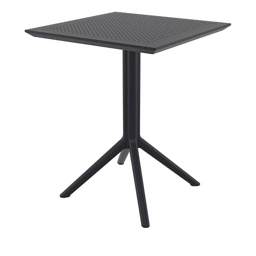 Furnlink Siesta Exclusive Sky Folding Table 60 Square - Anthracite - Image 3