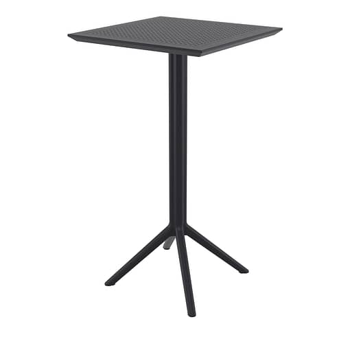 Furnlink Sky Folding Bar Table 60 Square - White - Image 3
