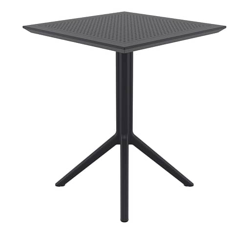 Furnlink Siesta Exclusive Sky Folding Table 60 Square - Anthracite - Image 4