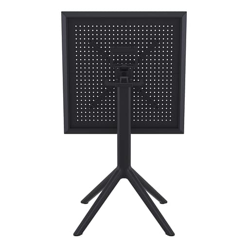 Furnlink Siesta Exclusive Sky Folding Table 60 Square - Anthracite - Image 5