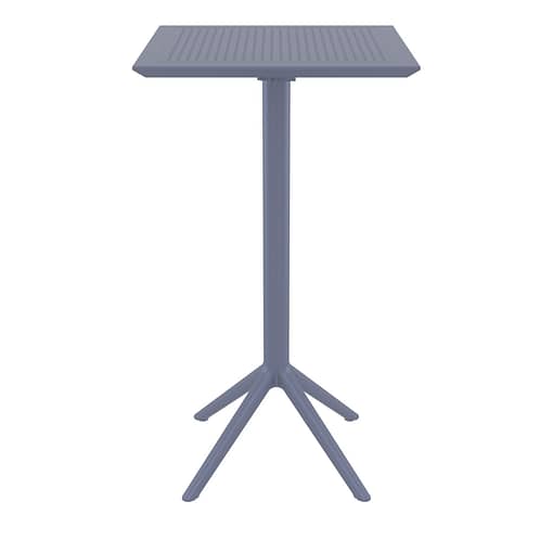 Furnlink Sky Folding Bar Table 60 Square - White - Image 10