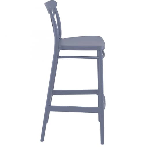 Commercial Grade Olive Green Victor Barstool 65 - Heavy Duty Bar Stool by Siesta, Turkey - Image 2