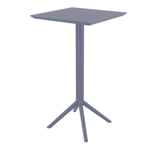 Furnlink Sky Folding Bar Table 60 Square - White - Image 11