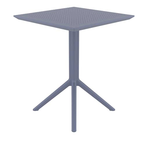 Furnlink Siesta Exclusive Sky Folding Table 60 Square - Anthracite - Image 12