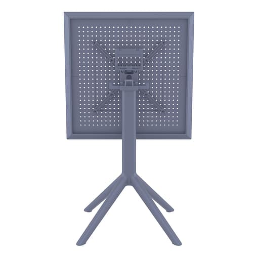 Furnlink Siesta Exclusive Sky Folding Table 60 Square - Anthracite - Image 13