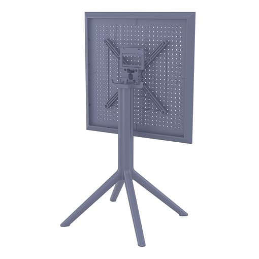 Furnlink Siesta Exclusive Sky Folding Table 60 Square - Anthracite - Image 14