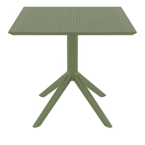 Furnlink Siesta Sky Table 80 - Olive Green - Image 2