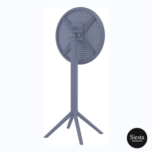 Sky Folding BAR Table 60 Round - Black - Image 16