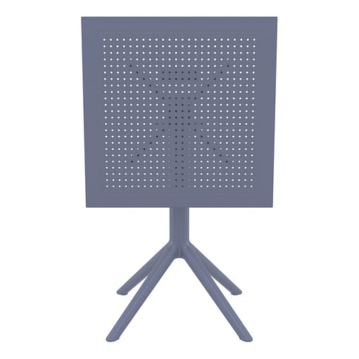 Furnlink Siesta Exclusive Sky Folding Table 60 Square - Anthracite - Image 15