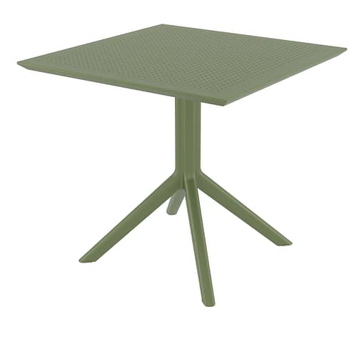 Furnlink Siesta Sky Table 80 - Olive Green - Image 3