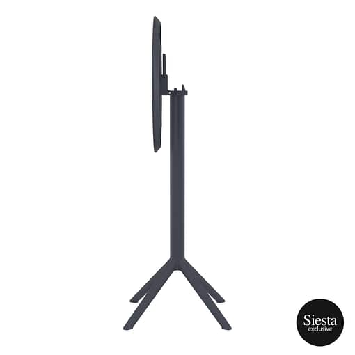 Sky Folding BAR Table 60 Round - Anthracite - Image 2