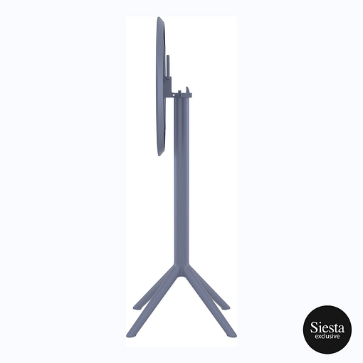 Sky Folding BAR Table 60 Round - Black - Image 18