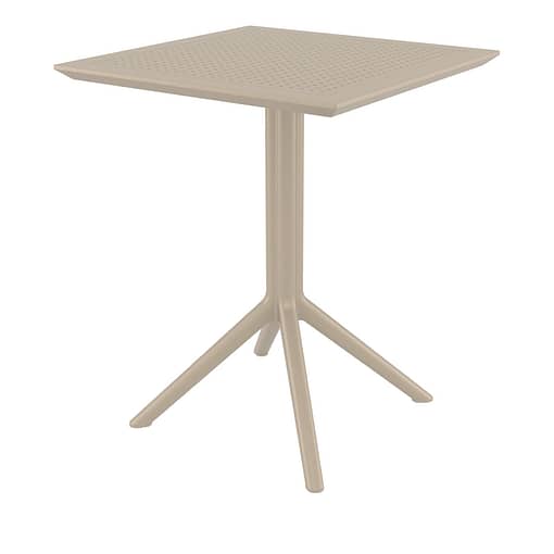 Furnlink Siesta Exclusive Sky Folding Table 60 Square - Anthracite - Image 19