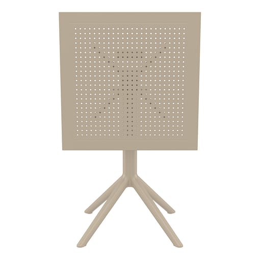Furnlink Siesta Exclusive Sky Folding Table 60 Square - Anthracite - Image 23