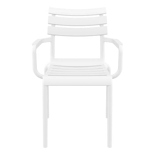 Black Paris Stacking Armchair - Indoor/Outdoor Seating Solution - Image 29