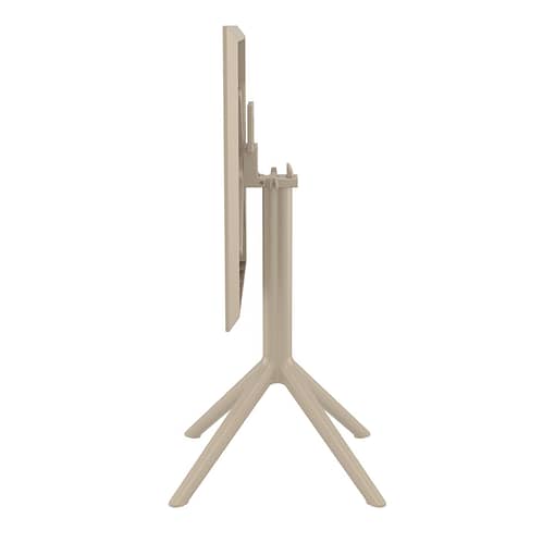 Furnlink Siesta Exclusive Sky Folding Table 60 Square - Anthracite - Image 25