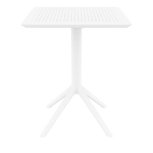 Furnlink Siesta Exclusive Sky Folding Table 60 Square - Anthracite - Image 26