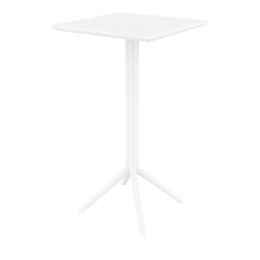 Furnlink Sky Folding Bar Table 60 Square - White - Image 27