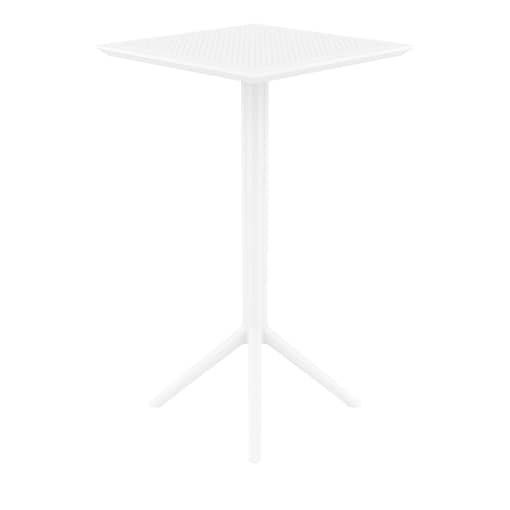 Furnlink Sky Folding Bar Table 60 Square - White - Image 28