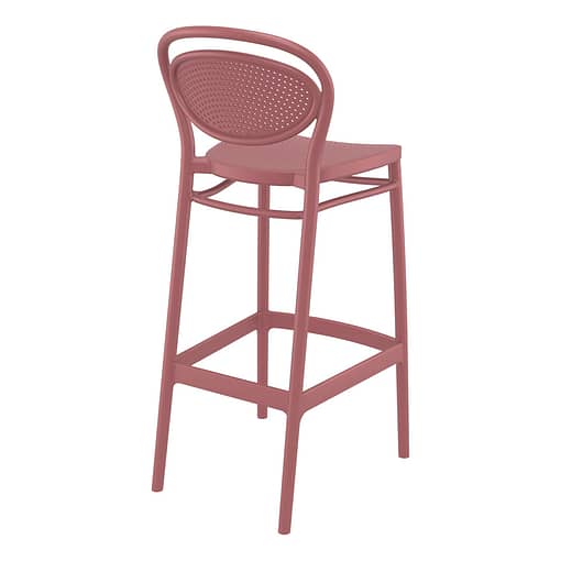 Marcel Barstool 75 - Marsala by Siesta - Image 4