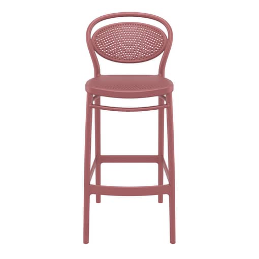 Marcel Barstool 75 - Marsala by Siesta - Image 5