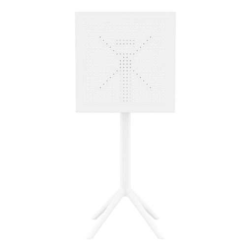 Furnlink Sky Folding Bar Table 60 Square - White - Image 31